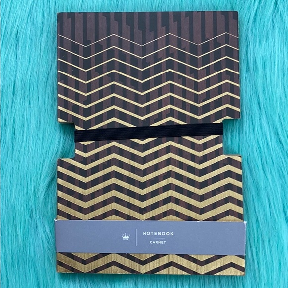 Hallmark Brown/Gold Cutout Natural Page Journal